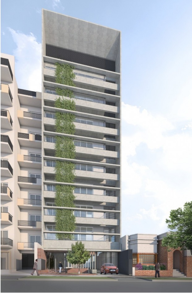 Peron 62, Edificio en obra